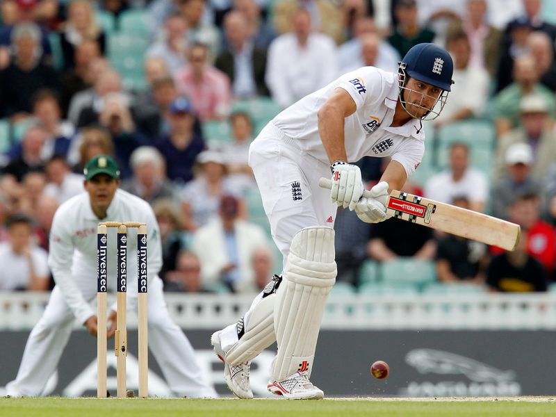 Alastair Cook was fluid through the on-side.
