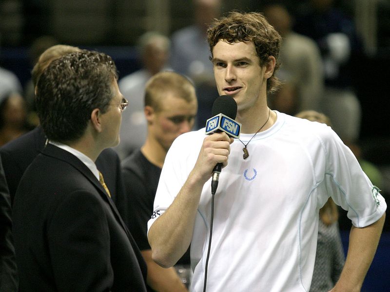Andy claims his first ATP title early in 2006, beating Andy Roddick and Lleyton Hewitt to win in San Jose.