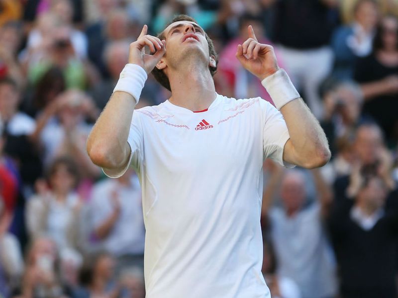 Andy Murray then sets up his first Wimbledon final by beating Jo-Wilfried Tsonga 6-3, 6-4, 3-6, 7-5 in the semis.