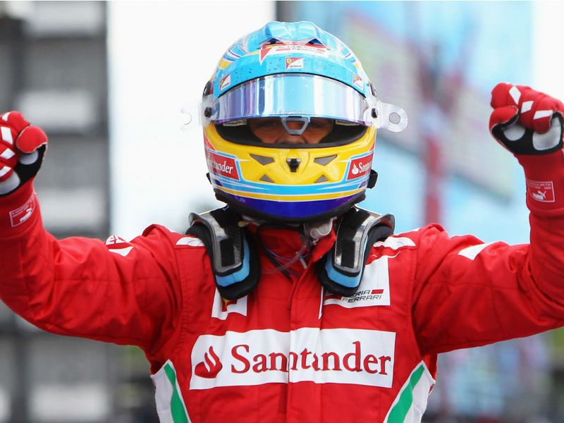 The race winner