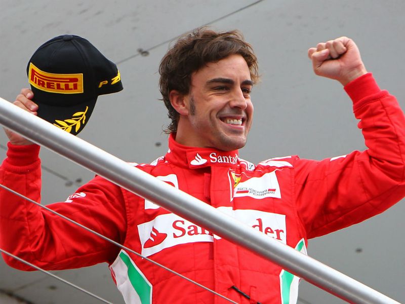 Third win of 2012 for Alonso