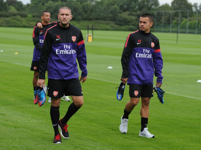 Youngsters Henri Lansbury and Nico Yennaris are also innvolved in the session, and will be looking for more first team opportunities in the coming season.