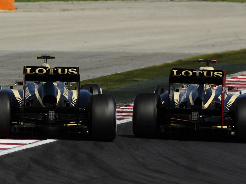 Romain Grosjean lost out to his team-mate