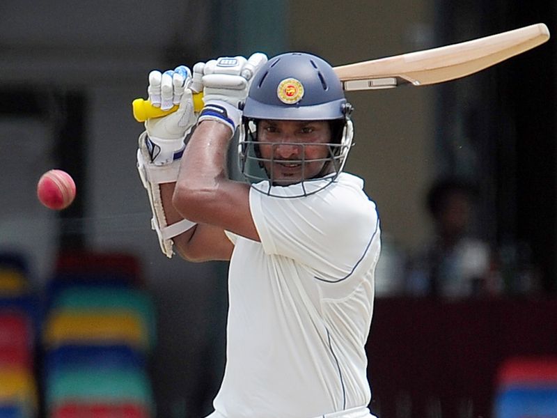 Kumar Sangakkara also recorded a half ton in the morning session.