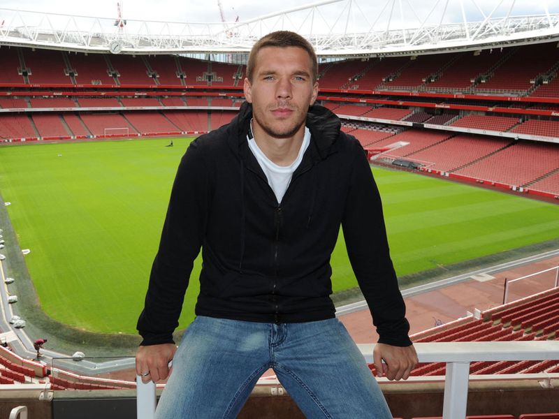 In his 101 appearances for the German national team, Lukas Podolski has scored 44 goals.
