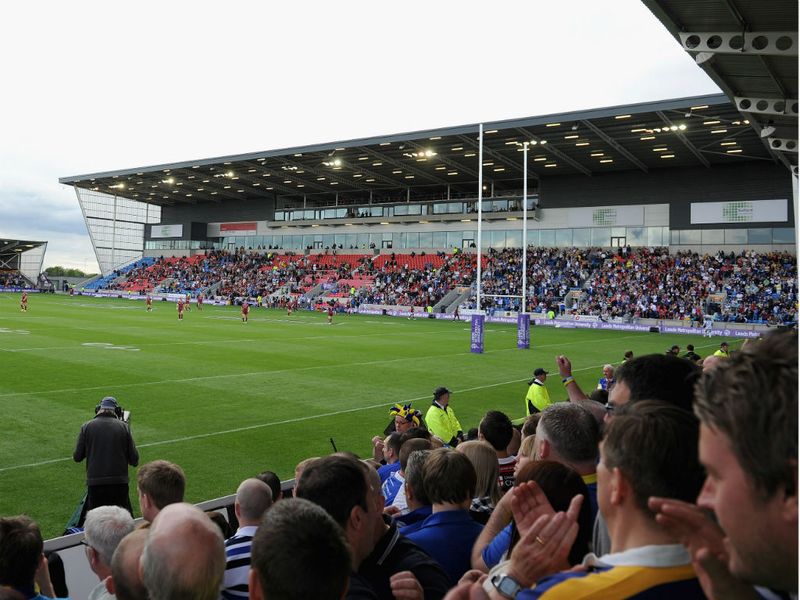 The second semi-final was held at the brand new Salford City Stadium, the new home of the Salford Reds