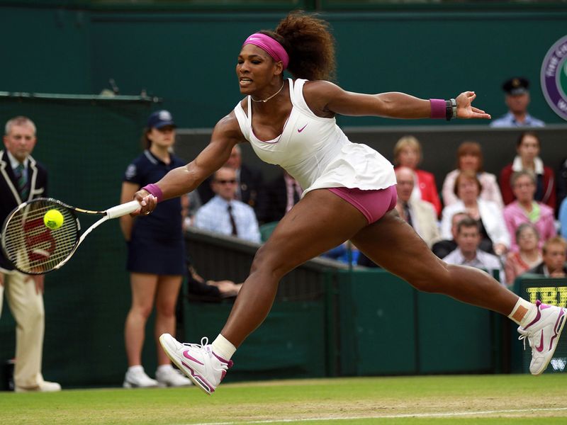 Williams was in inspired form as she won 6-3 7-5.