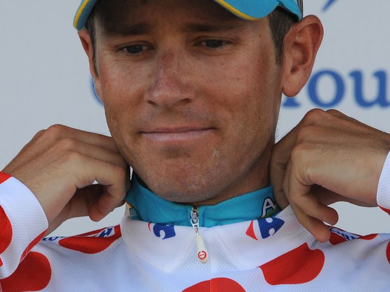 ...Whereas Kessiakoff's display saw him take the polka dot jersey from Froome...