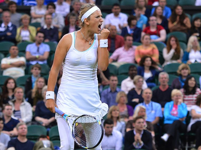 Victoria Azarenka's clash with Tamira Paszek was moved to centre court with it's priceless roof and she took full advantage by taking the first set 6-3.