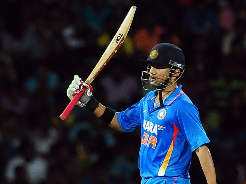 Gautam Gambhir welcomed a brisk half-century.