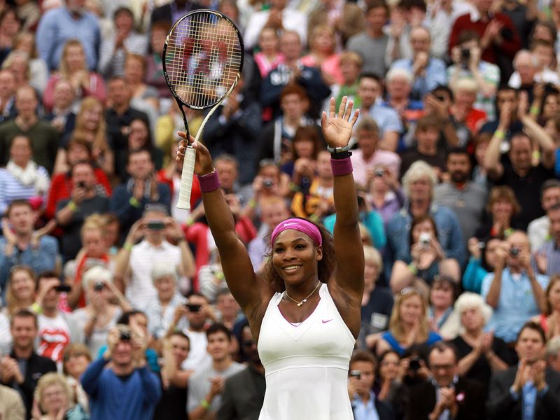 And it was enough to earn a standing ovation on centre court.