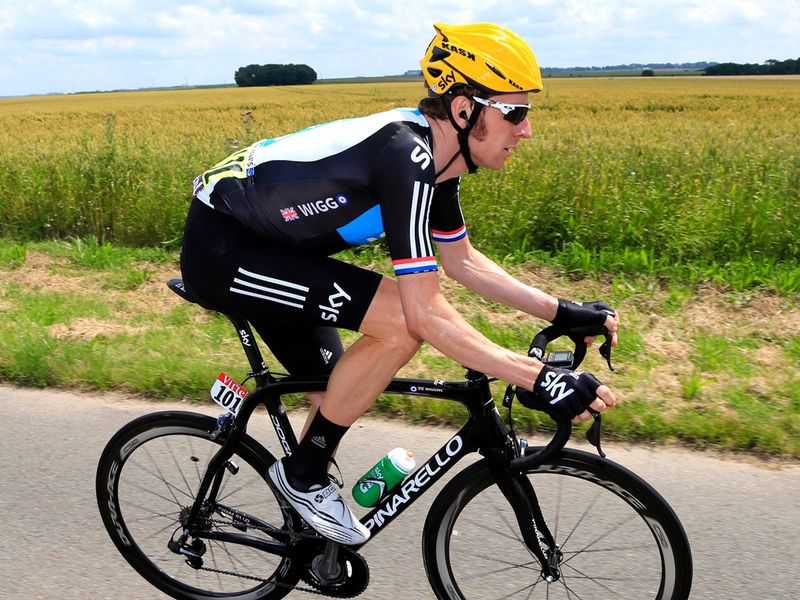 Wiggins was to stay in second place as the top of GC remained unchanged