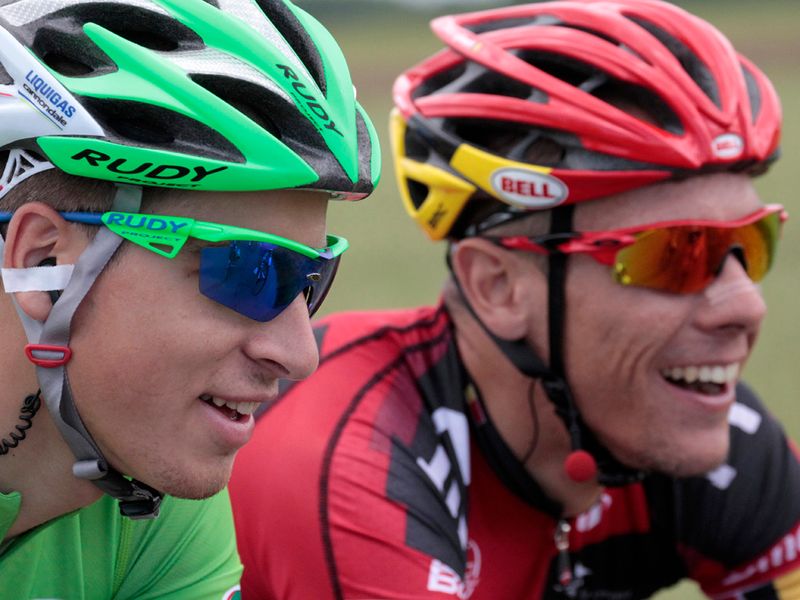 Tuesday's stage winner Peter Sagan has had a season Philippe Gilbert would be proud of