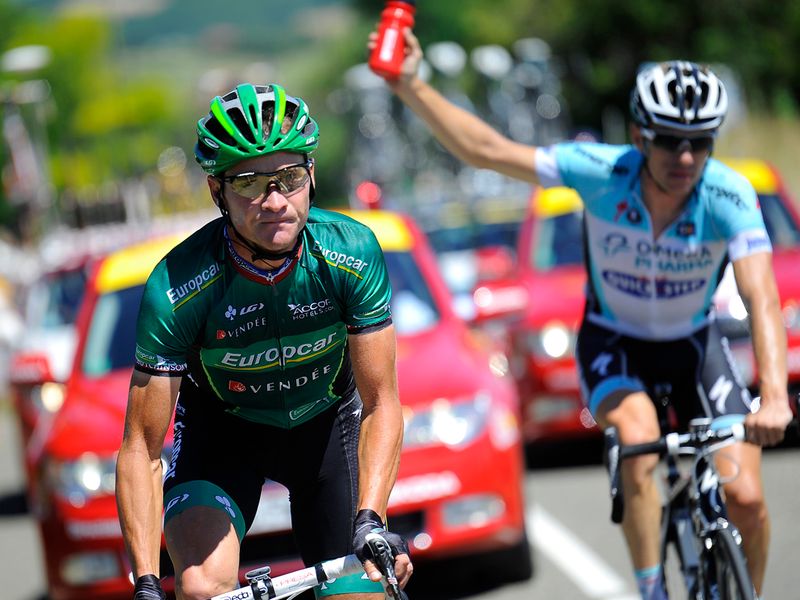 Dries Devenyns calls for a bottle