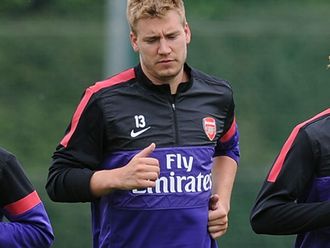 Nicklas Bendtner: Eintracht Frankfurt say they are in talks with the Arsenal striker