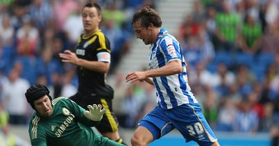 Buckley: His effort led to Brighton's second
