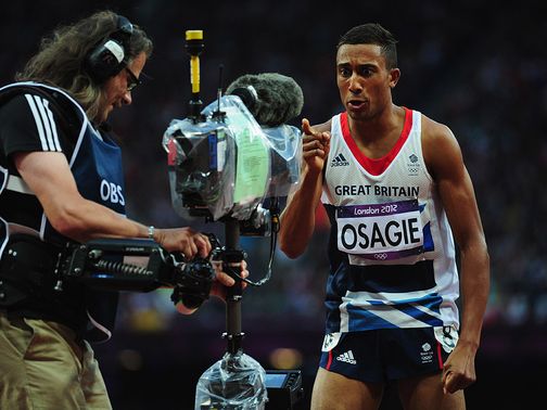 Andrew Osagie: Reached Olympic 800m final