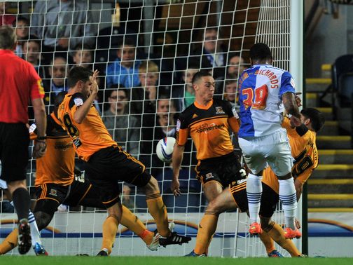 Kazim-Richards: Grabbed the winner for Rovers