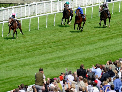 Frankel pulls clear of the field&nbsp;