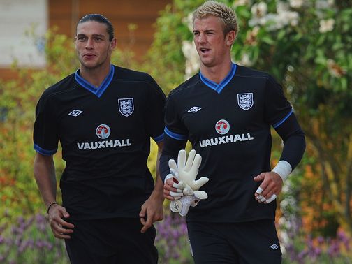 Joe Hart (r): Working on his game every day