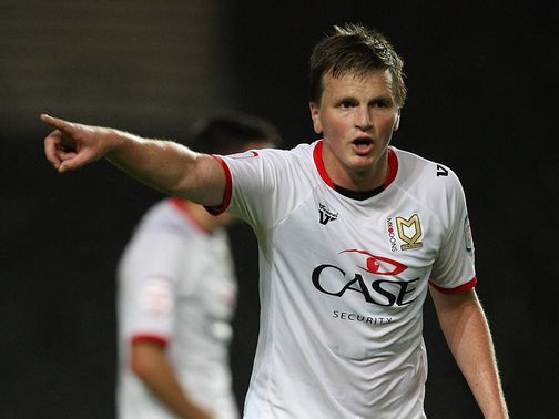 Stephen Gleeson: Netted a late winner for MK Dons