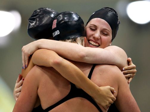 The USA won the 4x200m freestyle relay final&nbsp;