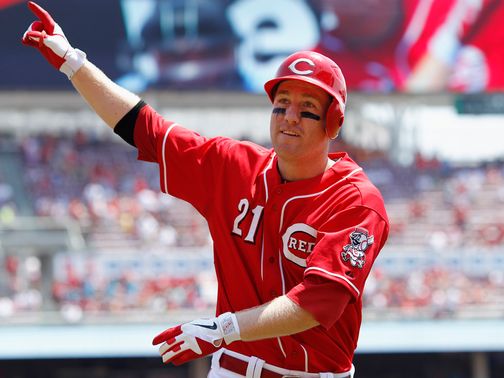 Todd Frazier celebrates his two-run homer