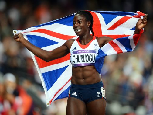 Christine Ohuruogu receives a warm reception from her home crowd