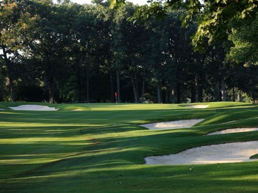 3rd hole: 412 yards, par 4&nbsp;
