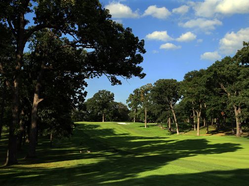 4th hole: 463 yards, par 4&nbsp;