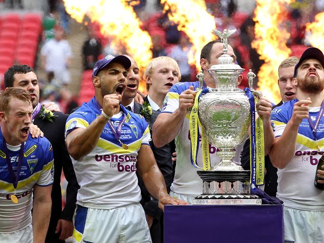 The celebrations start for Warrington