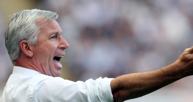 Alan Pardew: Newcastle United manager said his side were 'funny' in the 1-1 draw with Aston Villa