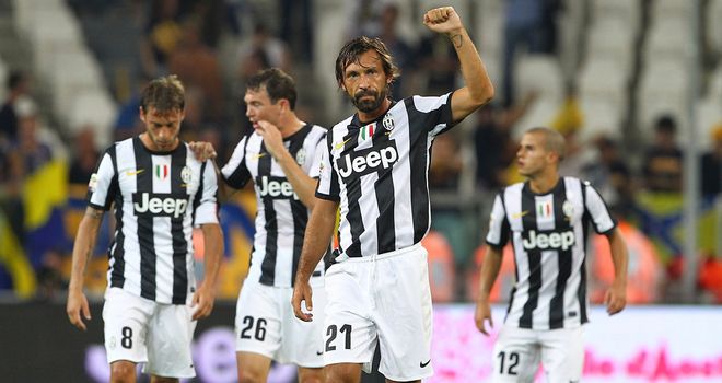 Andrea Pirlo: Scored the second goal in Juventus' 2-0 home win over Parma