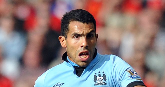 Carlos Tevez: Manchester City striker is back on good terms with Roberto Mancini