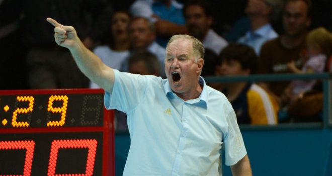 Hungary¿s head coach Denes Kemeny