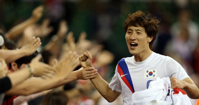 Ji Dong-won: The South Korean won a bronze medal at the 2012 Olympics