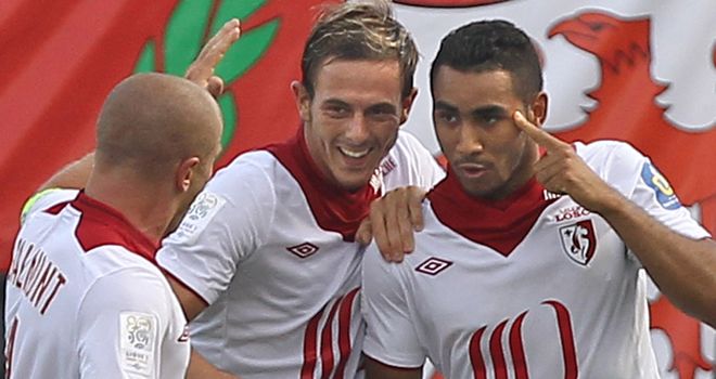 Dimitri Payet: On target in Lille win