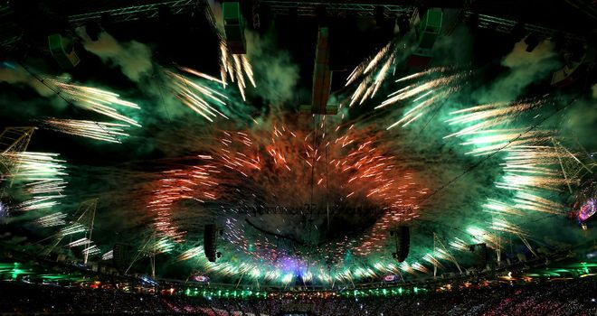 Fireworks: Even an expansive Closing Ceremony couldn't match the thrills of the sport, says Richard Moore
