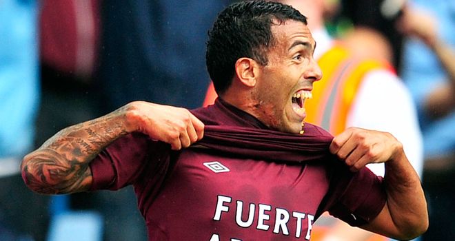Carlos Tevez: Man City striker has put the problems of last season behind him