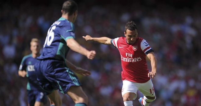 Santi Cazorla: Would have preferred it if Robin van Persie had stayed at Arsenal