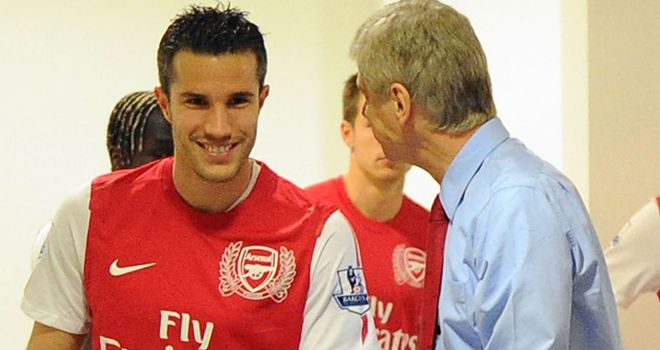Robin van Persie: Promised a hot reception on his first match at the Emirates since leaving Arsenal