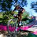 Annie Last finished eighth in the women's mountain biking competition