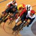 Sir Chris Hoy set out to defend his Keirin title in front of a home crowd