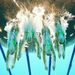 The British women compete in the teams synchronised swimming free routine final.