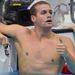 American Tyler Clary reaches the semi-finals of the Men's 200m backstroke with the fastest qualifying time