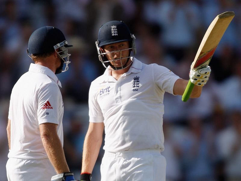 ...and both he and Bairstow made fifties in the evening session.