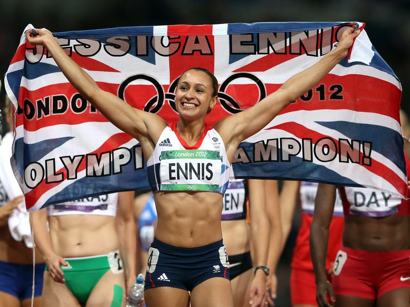 Golden Girl Jessica Ennis' Heptathlon win was celebrated the nation over, as she set World Records and Personal Bests on her way to Gold