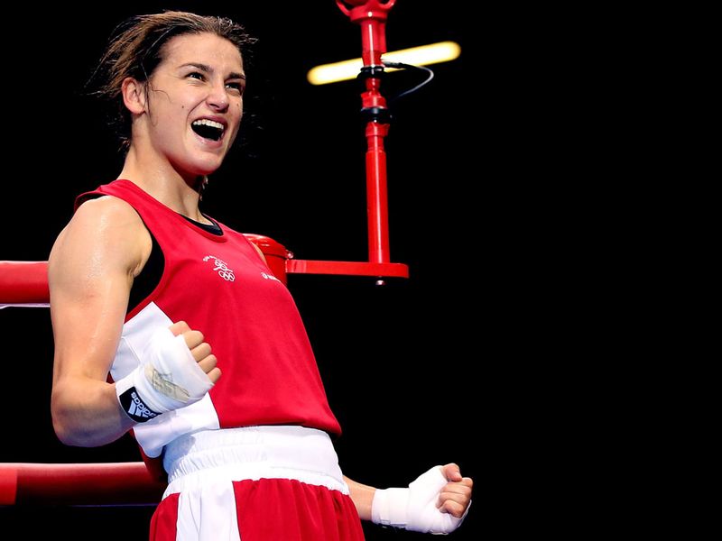 But lightweight Natasha Jones was no match for reigning world champion Katie Taylor, the Irish star guaranteeing a medal with a 26-15 win