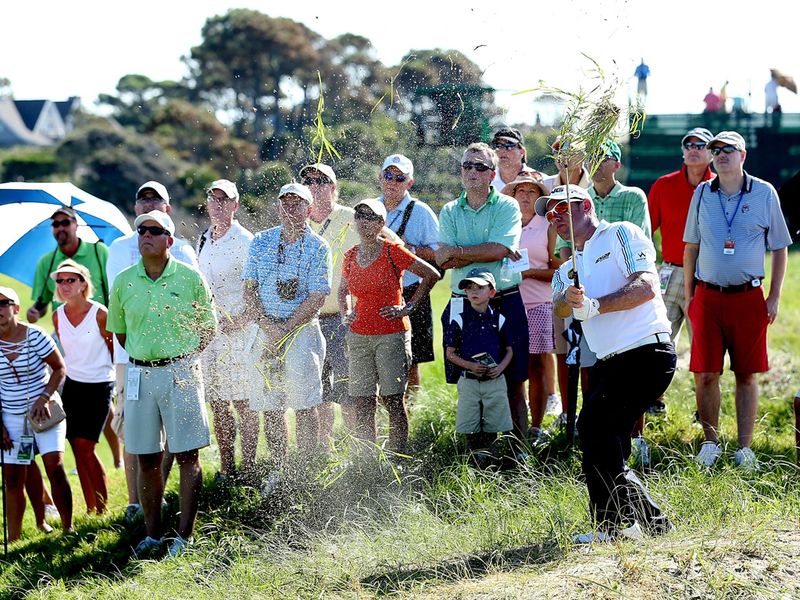 Lee Westwood bogeyed four of his last seven holes and carded a three-over 75.
