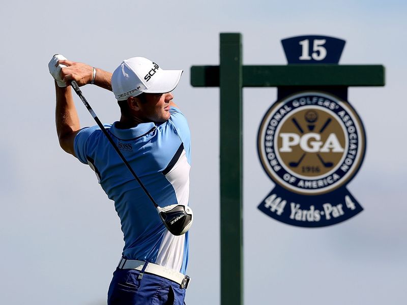 Martin Kaymer, the 2010 USPGA winner, had a nightmare seven-over 79.
